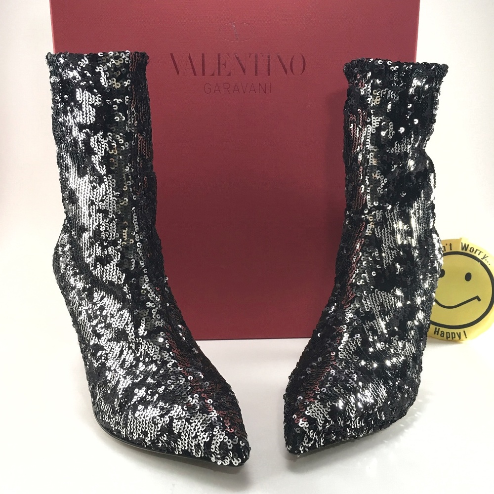 Valentino Sequin Boots, BNIB, IT 39